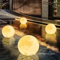  Eco-Friendly Round Solar Garden Light with Warm Glow 